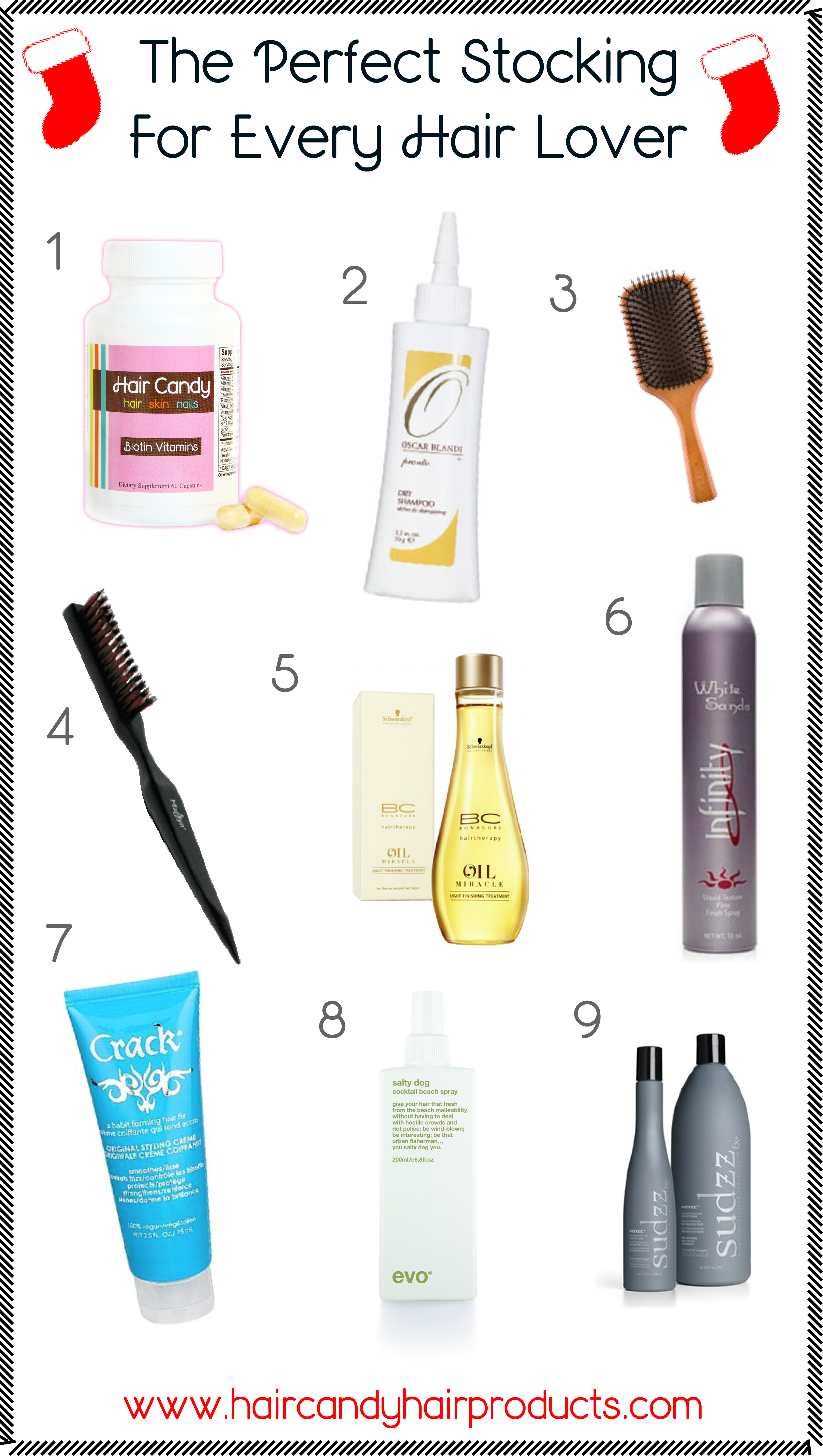 The Perfect Stocking Hair Candy Products
